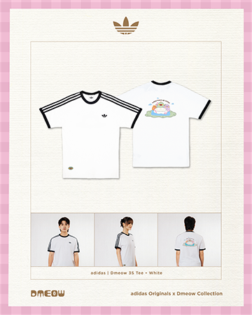adidas | Dmeow 3S Tee • White