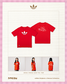 adidas | Dmeow Junior Tee • Red