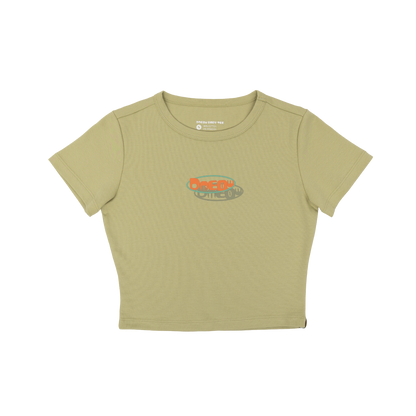 Summer Green Baby Tee