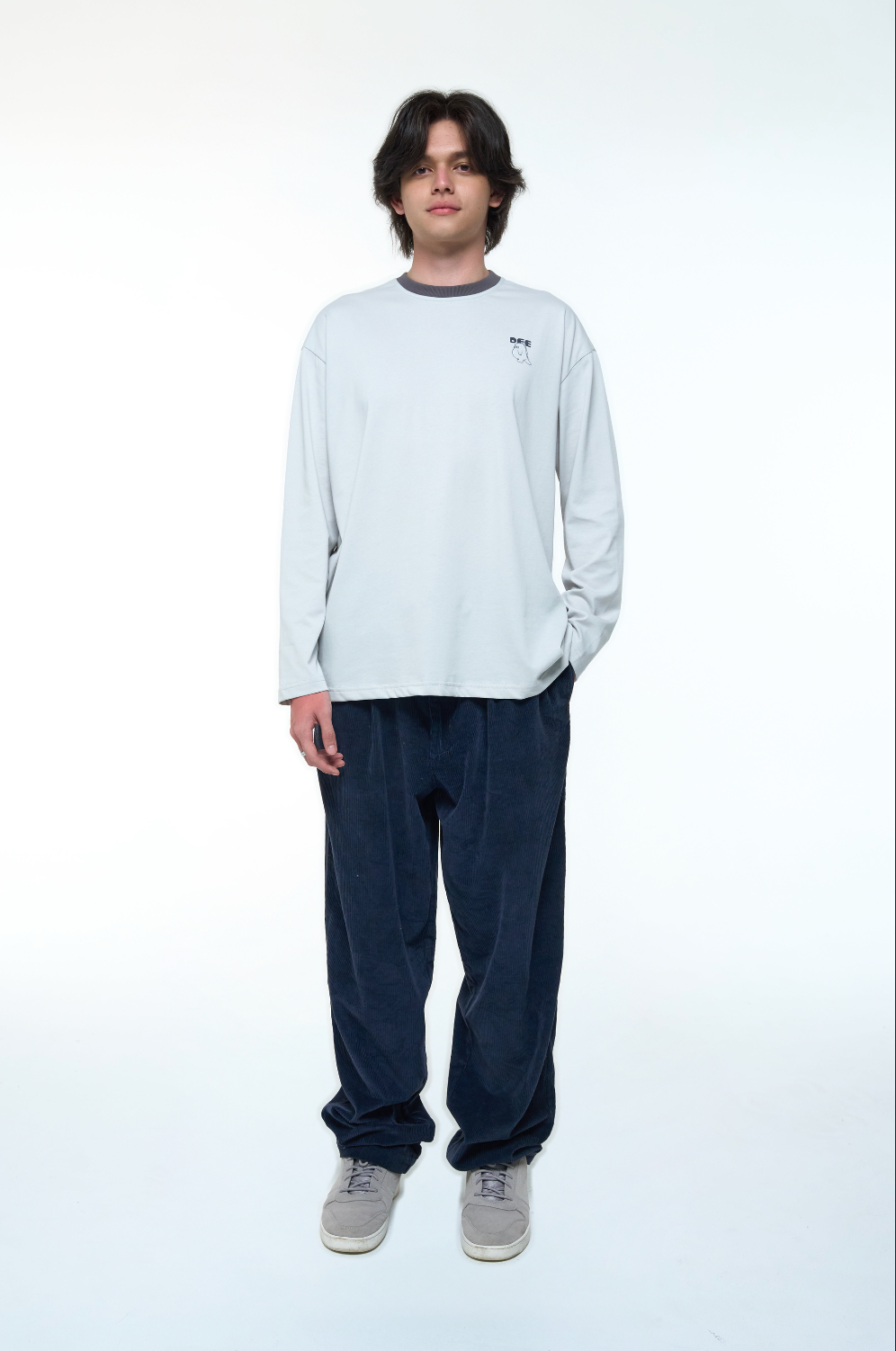 Cozy Long Sleeve • Grey