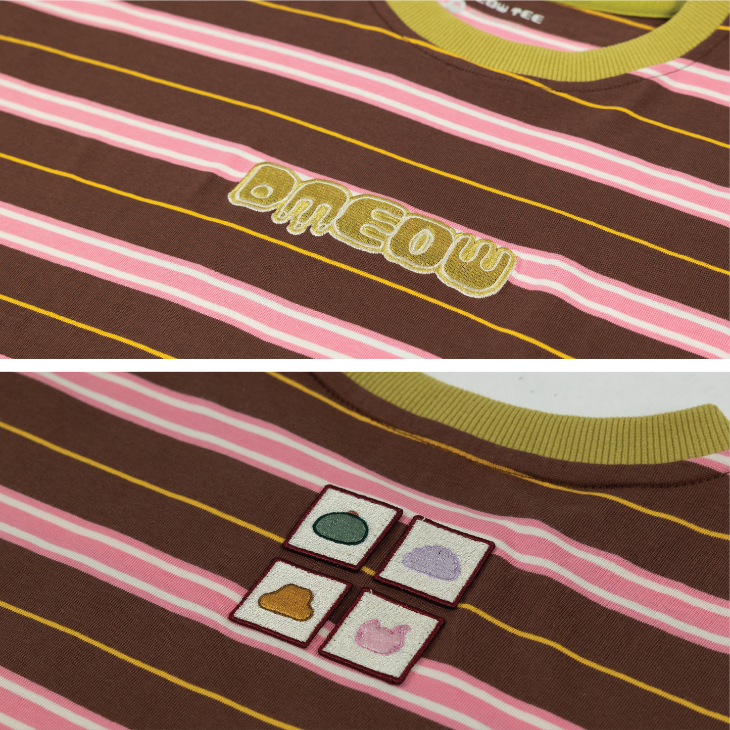 Basic Striped Tee • Mixberry