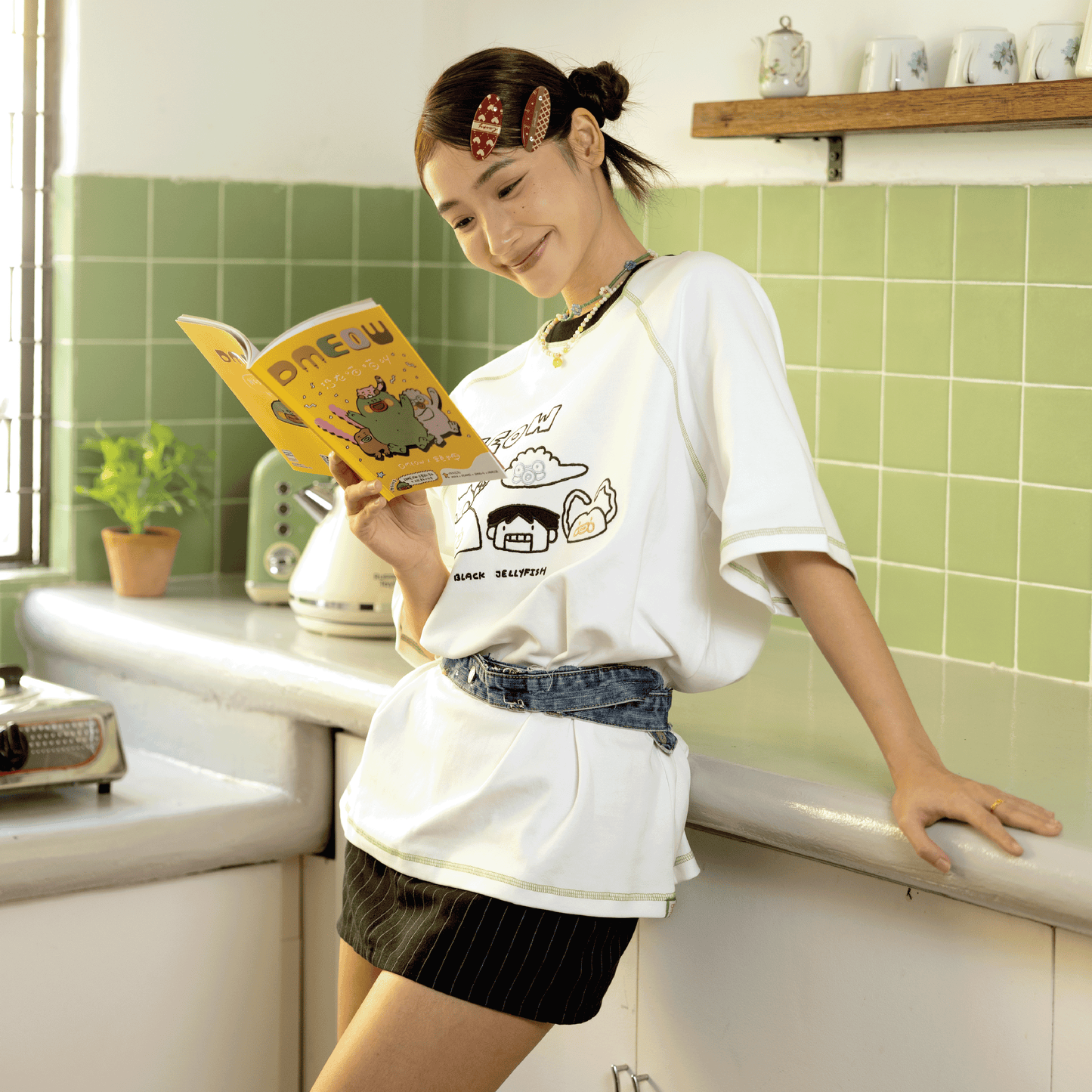 Dmeow | Black Jellyfish Bundle Set