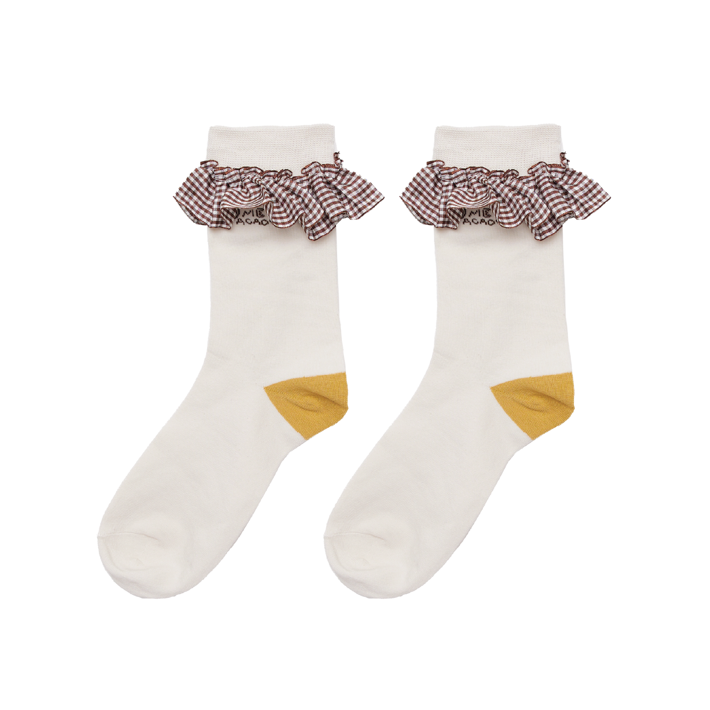 Pleated Skirt Socks • Beige