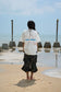 THUGS LOGO TEE Beige