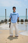SCRIBBLE LOGO TEE Blue