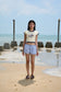 INFAMOUS BOXY TEE Beige