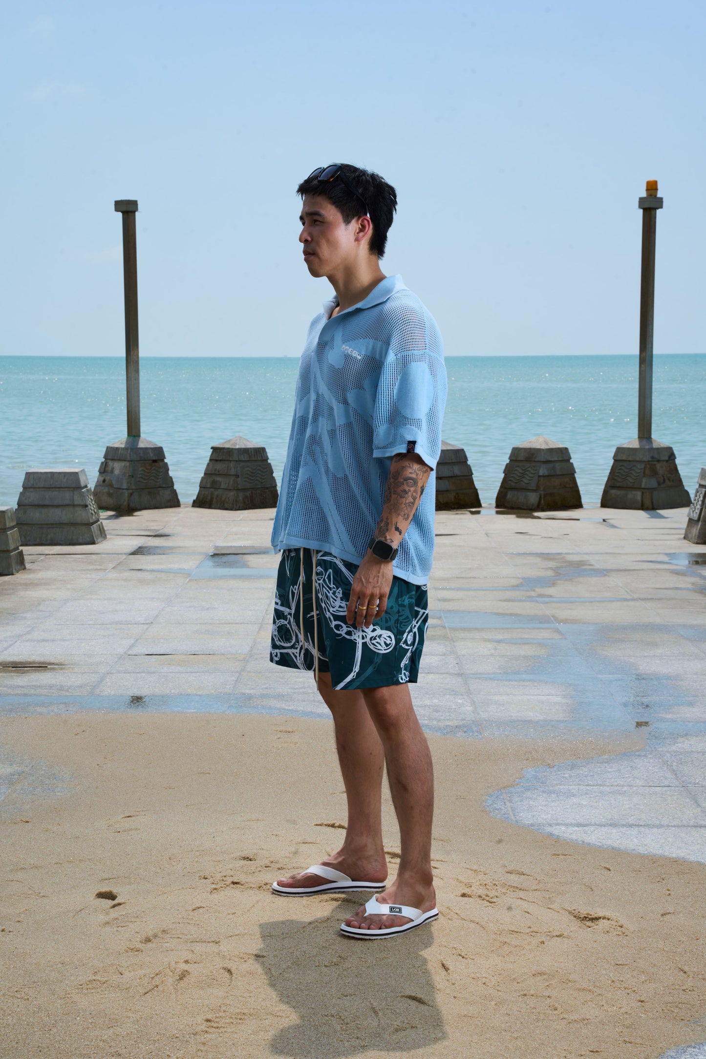 TIDES KNITTED POLO