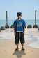 INFAMOUS BOXY TEE Blue